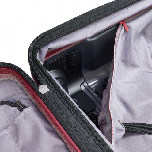 چمدان مسافرتی دلسی پاریس مدل سکیورتایم فرم سایز کابین رنگ نقره ای دلسی ایران -DELSEY PARIS  SECURITIME FRAME 00217380111 delseyiran 4