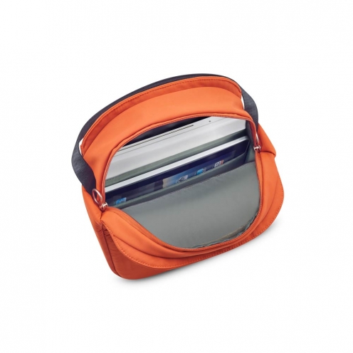 خرید کوله پشتی لپ تاپی دلسی مدل سکیور استایل 14 اینچ رنگ نارنجی ایران - DELSEY PARIS SECURSTYLE BACKPACK 00202161025 delseyiran 7