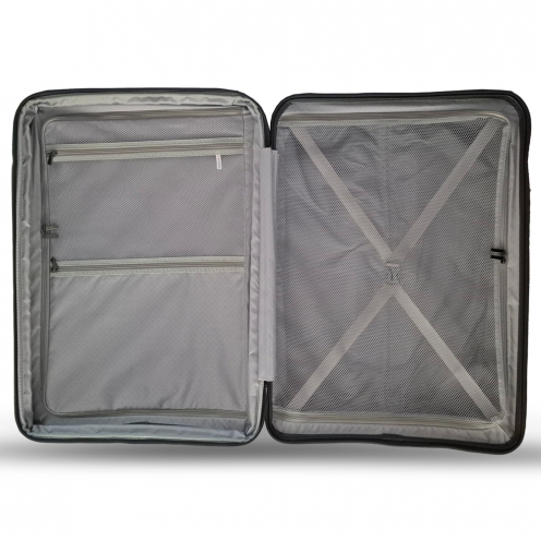 خرید چمدان مسافرتی آلفونسی مدل آلفا سایز بزرگ رنگ مشکی چمدان ایران – ALFONSI ALPHA 00250882100 chamedaniran 1