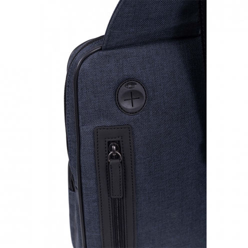 خرید کیف تک بند هگزاگونا مدل مرکور رنگ آبی چمدان ایران - 9857393700 HEXAGONA Waist bag MERCURE 1