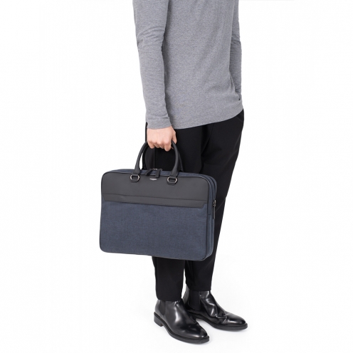 خرید کیف اداری هگزاگونا پاریس مردانه هگزاگونا کیف اداری مدل مرکور رنگ خاکستری چمدان ایران - HEXAGONA MERCURE 9857513300 1