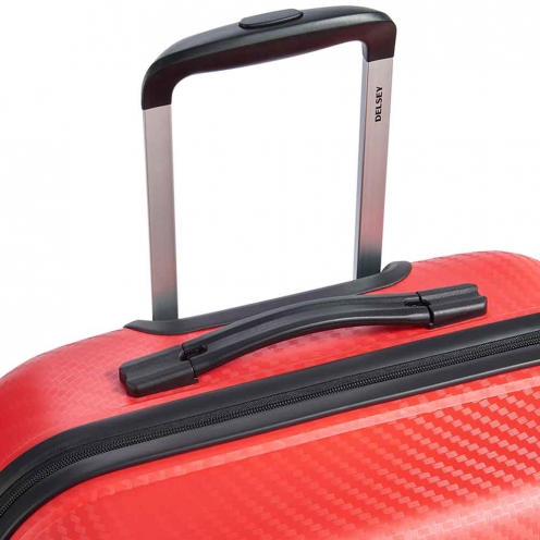 قبمت چمدان مسافرتی دلسی چمدان ایران مدل بینالانگ سایز کابین رنگ قرمز  – DELSEY PARIS BINALONG 00310180304 chamedaniran 2