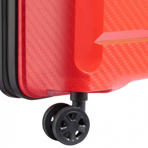 قبمت چمدان مسافرتی دلسی چمدان ایران مدل بینالانگ سایز کابین رنگ قرمز  – DELSEY PARIS BINALONG 00310180304 chamedaniran 4