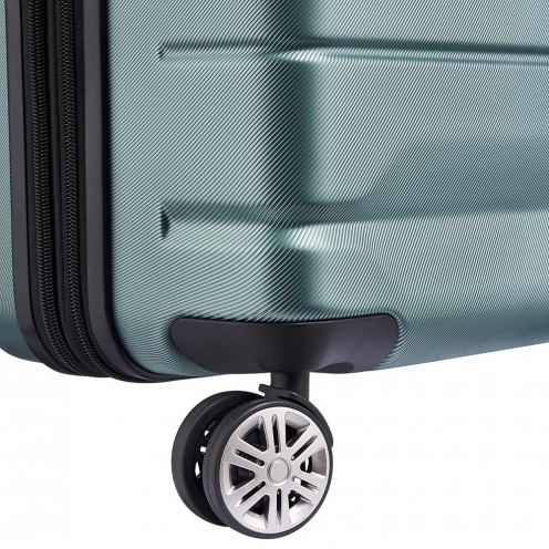 ست چمدان مسافرتی دلسی مدل ایر آرمور سایز بزرگ ، متوسط و کابین رنگ سبز زیتونی چمدان ایران – DELSEY PARIS AIR ARMOUR 00386698803 chamedaniran