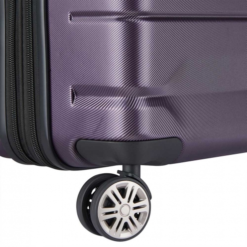خرید چمدان مسافرتی دلسی ایران مدل ایر آرمور سایز متوسط رنگ بنفش دلسی – DELSEY PARIS  AIR ARMOUR 00386682018 delseyiran 5