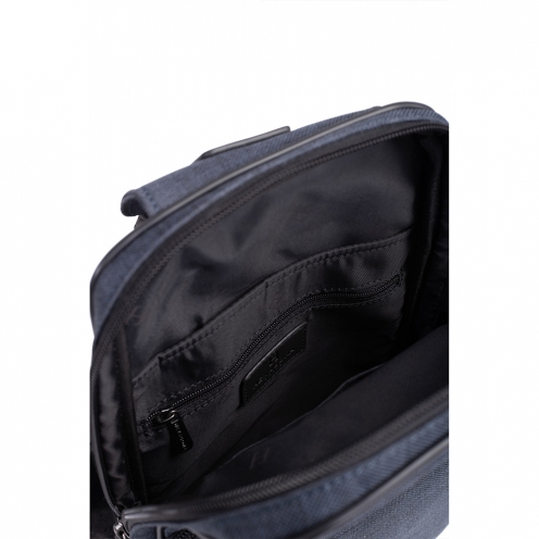 خرید کیف تک بند هگزاگونا مدل مرکور رنگ آبی چمدان ایران - 9857393700 HEXAGONA Waist bag MERCURE 1