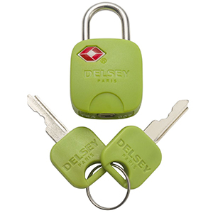 قفل TSA رمزی دلسی رنگ سبز- delsey paris LOCKS 00394021013