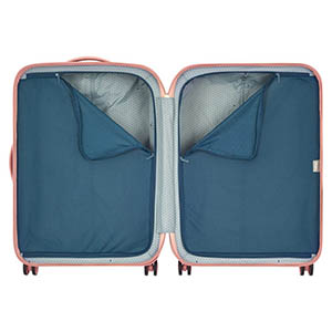 خرید چمدان دلسی مدل توغن سایز متوسط رنگ صورتی دلسی ایران - delsey paris TURENNE  00162181009 delseyiran