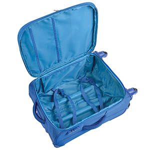خرید چمدان مسافرتی دلسی پاریس مدل فلایت سایز متوسط رنگ آبی دلسی ایران -DELSEY PARIS  FLIGHT  00023481012 delseyiran