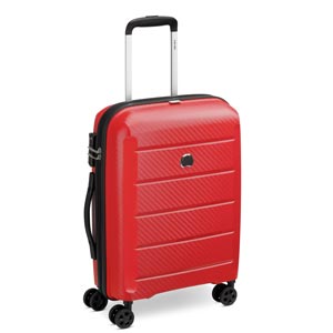 قبمت چمدان مسافرتی دلسی چمدان ایران مدل بینالانگ سایز کابین رنگ قرمز  – DELSEY PARIS BINALONG 00310180304 chamedaniran