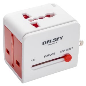 خرید و قیمت آداپتور برق دلسی رنگ سفید دلسی ایران – TN UNIVERSAL ELECTRICAL ADAPTOR 00235282002 delseyiran