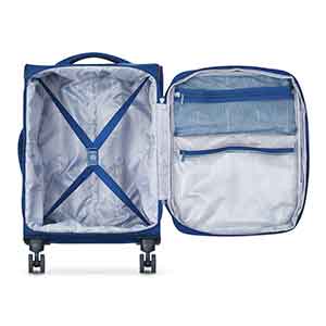 قیمت و خرید چمدان دلسی مدل اپتیماکس سایز کابین رنگ آبی دلسی ایران -DELSEY PARIS  OPTIMAX LITE 00328580102 delseyiran
