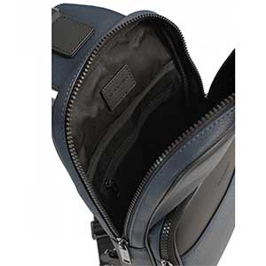 خرید کیف دوشی تک بند کراس تریپ هگزاگونا مدل اودیسه رنگ سرمه ای چمدان ایران - 4899336400 HEXAGONA BAG ODYSSEY