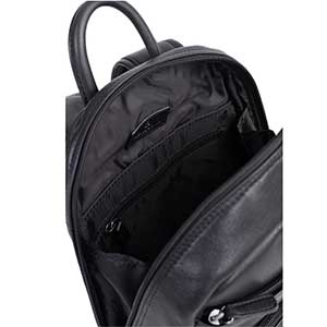خرید کوله پشتی تبلت هگزاگونا 13مدل سافت رنگ مشکی  چمدان ایران - HEXAGONA Backpack Tablet Leather 22A61860100