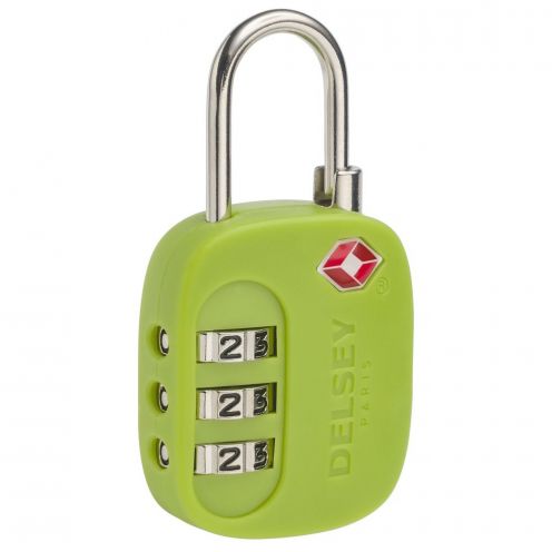 قفل TSA رمزی دلسی رنگ سبز- delsey paris LOCKS 00394021013