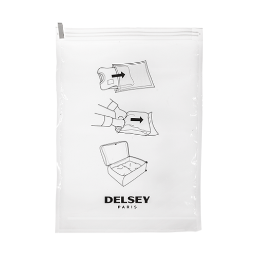 خرید کیسه وکیوم لباس دلسی رنگ سفید دلسی ایران - delsey paris  PACKING SOLUTIONS  00394033257 delseyiran