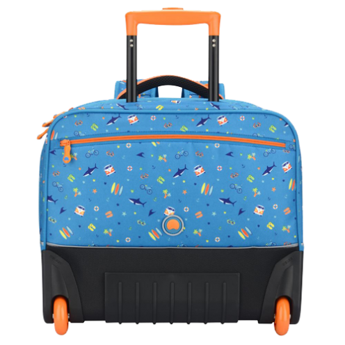 خرید کوله پشتی چرخ دار مدرسه ای کودک دلسی پاریس مدل آبی کنار دریا دلسی ایران - DELSEY PARIS BACK TO SCHOOL 2017 00339465122 delseyiran