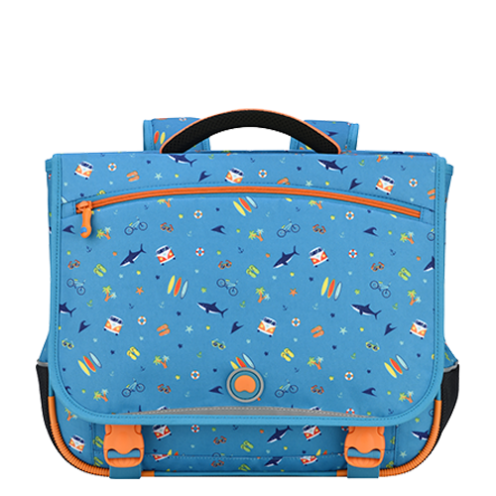 خرید کیف مدرسه ای کودک دلسی پاریس مدل کنار دریا رنگ آبی دلسی ایران - DELSEY PARIS BACK TO SCHOOL 2017 00339438022 delseyiran