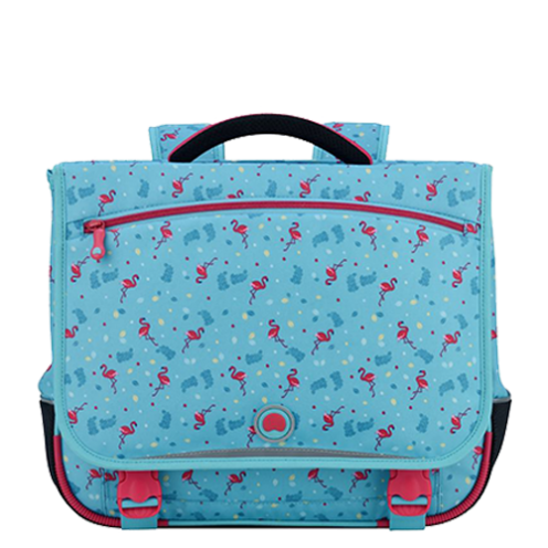 خرید کیف مدرسه ای کودک دلسی پاریس مدل فلامینگو رنگ فیروزه ای دلسی ایران - DELSEY PARIS BACK TO SCHOOL 2017  00339438032 delseyiran