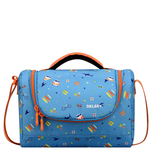 خرید کیف غذا مدرسه ای کودک دلسی پاریس مدل کنار دریا رنگ آبی دلسی ایران - DELSEY PARIS BACK TO SCHOOL 2017  00339419022 delseyiran