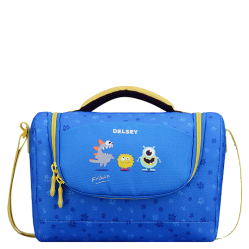خرید کیف غذا مدرسه ای کودک دلسی پاریس مدل هیولا رنگ آبی دلسی ایران - DELSEY PARIS BACK TO SCHOOL 2017 00339419002 delseyiran