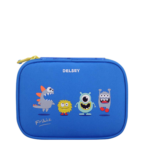 خرید جامدادی بزرگ مدرسه ای کودک دلسی پاریس مدل هیولا رنگ آبی دلسی ایران - DELSEY PARIS BACK TO SCHOOL 2017  00339417502 delseyiran