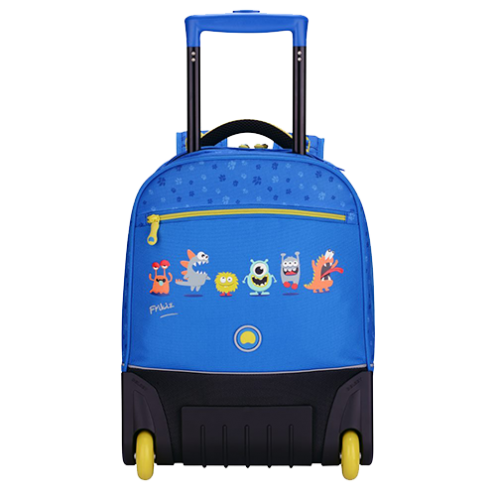 خرید کوله پشتی چرخ دار عمودی کودک دلسی پاریس مدل هیولا رنگ آبی دلسی ایران - DELSEY PARIS BACK TO SCHOOL 2017 00339465002 delseyiran