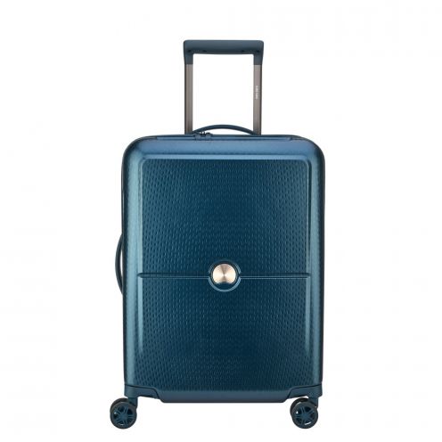 خرید چمدان دلسی مدل توغن سایز اسلیم کابین رنگ آبی دلسی ایران - delsey paris TURENNE  00162180302 delseyiran