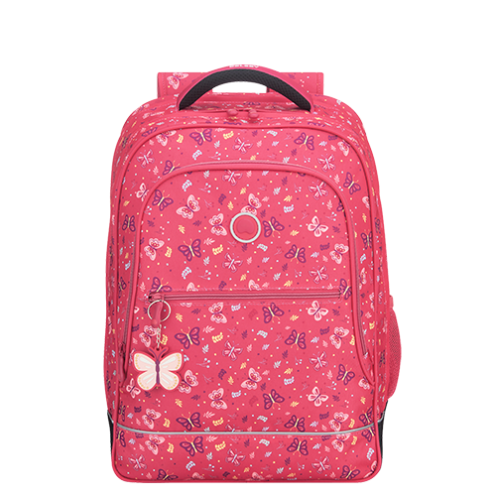 خرید کوله پشتی کودک دلسی پاریس دو تبله مدل صورتی پروانه ای دلسی ایران - DELSEY PARIS BACK TO SCHOOL 2018 00339362109 delseyiran