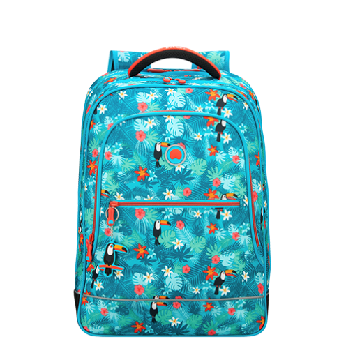 خرید کوله پشتی کودک دلسی پاریس دو تبله مدل آبی استوایی دلسی ایران - DELSEY PARIS BACK TO SCHOOL 2018 00339362112 delseyiran