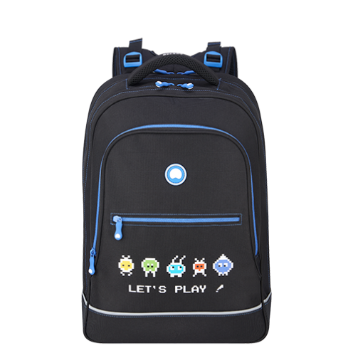 خرید کوله پشتی دلسی مدرسه ای 15.6 اینچ 2 تبله دلسی پاریس رنگ مشکی دلسی ایران - DELSEY PARIS TROLLEY BACKPACK 00339262100 delseyiran