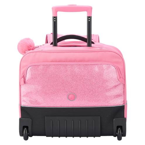 خرید کیف چرخ دار مدرسه ای افقی 15.6 اینچ کودک دلسی پاریس رنگ صورتی دلسی ایران - DELSEY PARIS TROLLEY BACKPACK 2019 00339265109 delseyiran