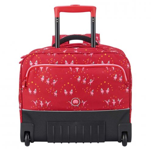 خرید کیف چرخ دار مدرسه ای افقی 15.6 اینچ کودک دلسی پاریس رنگ مشکی چمدان ایران - DELSEY PARIS TROLLEY BACKPACK 00339265119 chamedaniran