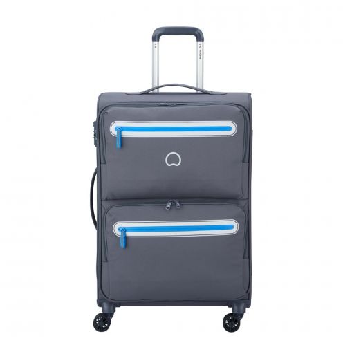 قیمت چمدان دلسی مدل کارنوت سایز متوسط رنگ خاکستری دلسی ایران  -DELSEY PARIS CARNOT 00303881111 delseyiran