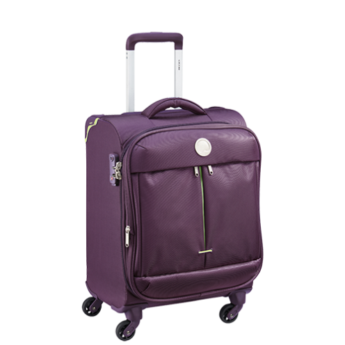 خرید چمدان مسافرتی دلسی پاریس مدل فلایت لایت سایز کابین رنگ بنفش دلسی ایران -DELSEY PARIS  FLIGHT LITE 0023380108 delseyiran
