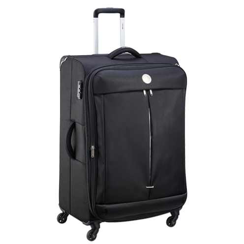 قیمت چمدان مسافرتی دلسی پاریس مدل فلایت لایت سایز بزرگ رنگ مشکی دلسی ایران -DELSEY PARIS  FLIGHT LITE 0023382100 delseyiran