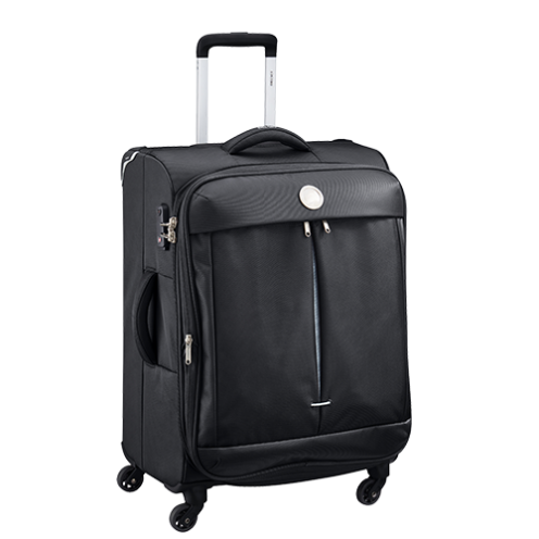 قیمت چمدان مسافرتی دلسی پاریس مدل فلایت لایت سایز متوسط رنگ مشکی دلسی ایران -DELSEY PARIS  FLIGHT LITE 0023381000 delseyiran
