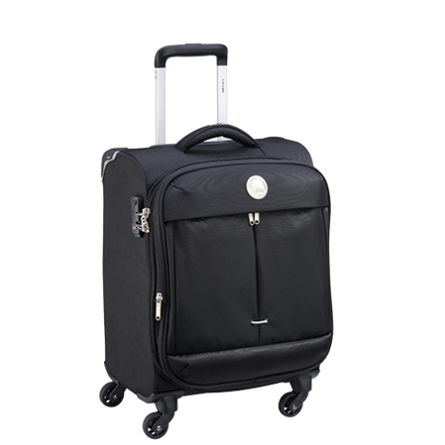 خرید چمدان مسافرتی دلسی پاریس مدل فلایت لایت سایز کابین رنگ مشکی دلسی ایران -DELSEY PARIS  FLIGHT LITE 0023380100 delseyiran