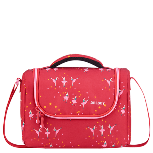کیف غذا مدرسه ای کودک دلسی پاریس رنگ صورتی دلسی ایران - DELSEY PARIS ISOTHERMAL LUNCH BAG 00339219019 delseyiran