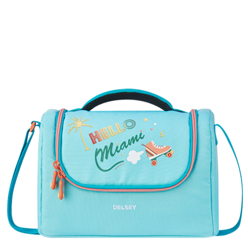 خرید کیف غذا مدرسه ای کودک دلسی پاریس رنگ آبی دلسی ایران - DELSEY PARIS ISOTHERMAL LUNCH BAG 00339219012 delseyiran