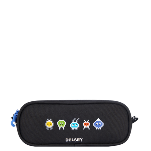 قیمت جامدادی بزرگ مدرسه ای کودک 2 تبله دلسی پاریس خاکی دلسی ایران - DELSEY PARIS  PENCIL CASE 00339217300 delseyiran