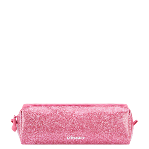جامدادی مدرسه ای کودک یک تبله دلسی پاریس رنگ صورتی دلسی ایران - DELSEY PARIS  PENCIL CASE 00339217109 delseyiran