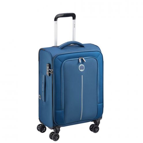 چمدان مسافرتی دلسی پاریس مدل کاراکاس سایز کابین رنگ آبی دلسی ایران – DELSEY PARIS  CARACAS 00390780102 delseyiran