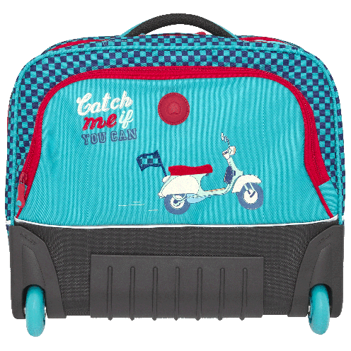 قیمت و خرید کیف چرخ دار مدرسه ای دلسی مدل 2015 رنگ آبی دلسی ایران - DELSEY PARIS BACK TO SCHOOL 2015 00339665112 delseyiran