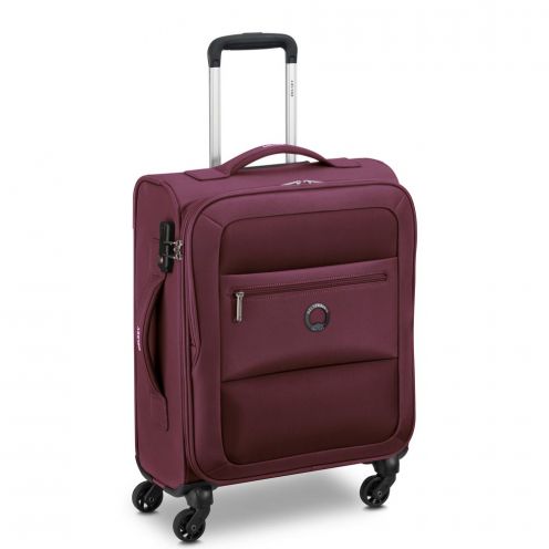 خرید چمدان دلسی مدل اِدیا سایز اسلیم کابین رنگ قرمز دلسی پاریس –  delseyiran EDEA 00388880314 DELSEY PARIS