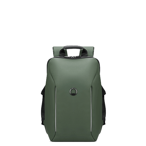 خرید کوله پشتی لپ تاپی دلسی مدل سکیورین رنگ سبز دلسی ایران - DELSEY PARIS SECURAIN BACKPACK 00102061013 delseyiran