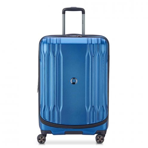 خرید و قیمت چمدان دلسی مدل اکلیپس دولوکس سایز متوسط رنگ آبی دلسی پاریس  – DELSEY PARIS ECLIPSE DLX 00208082002 delseyiran