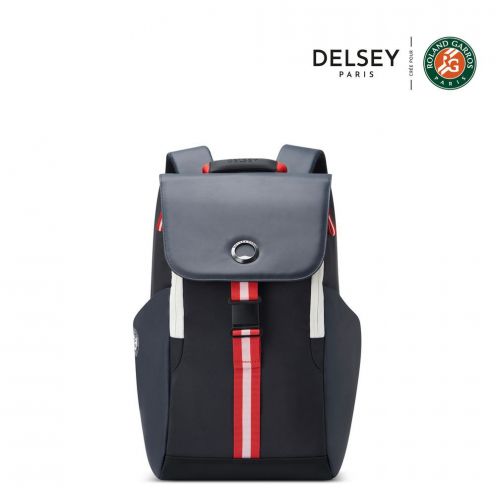 کوله پشتی لپ تاپی سرمه ای دلسی مدل سکیورفلپ 15.6 اینچ دلسی ایران - DELSEY PARIS SECUFLAP BACKPACK 00202061072 delseyiran