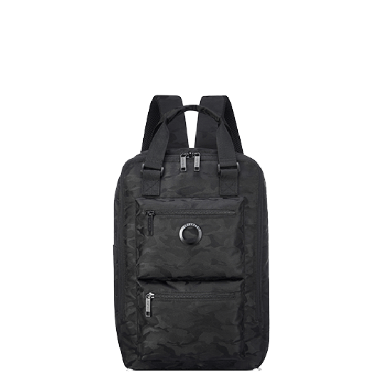 خرید کوله پشتی لپ تاپی دلسی مدل سیتی پک 15.6 اینچ رنگ مشکی استتاری دلسی ایران - DELSEY PARIS CITYPAK BACKPACK 00391061210 delseyiran