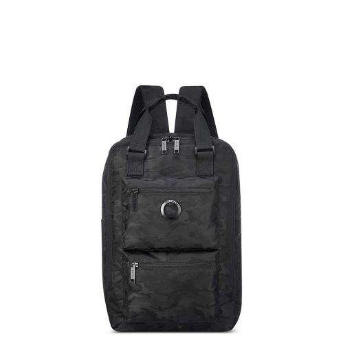 خرید کوله پشتی لپ تاپی دلسی مدل سیتی پک 15.6 اینچ رنگ مشکی استتاری دلسی ایران - DELSEY PARIS CITYPAK BACKPACK 00391061210 delseyiran